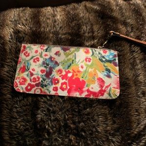 Patricia Nash Flowered Wristlet